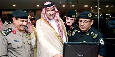 الأمير فيصل بن سلمان يفتتح مركز العمليات الأمنية بالمدينة المنورة 