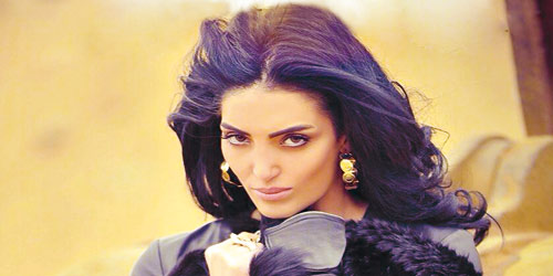 الفنانة حورية فرغلي تصور فيلم «طلق صناعي» 