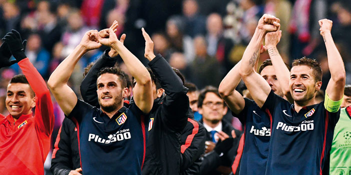  أتليتيكو يصل للنهائي الثاني بتاريخه في دوري أبطال أوروبا