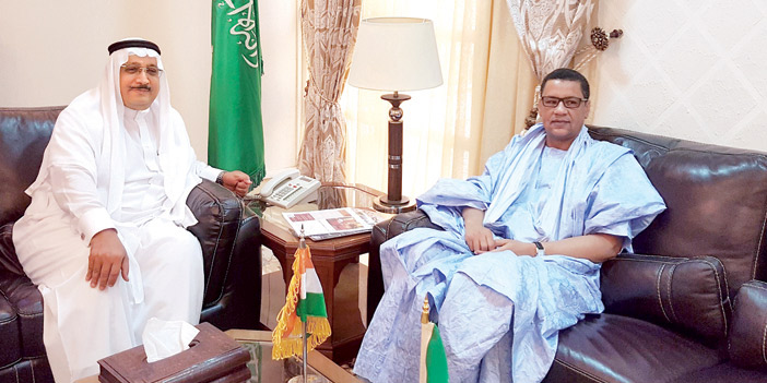   جانب من الاستقبال