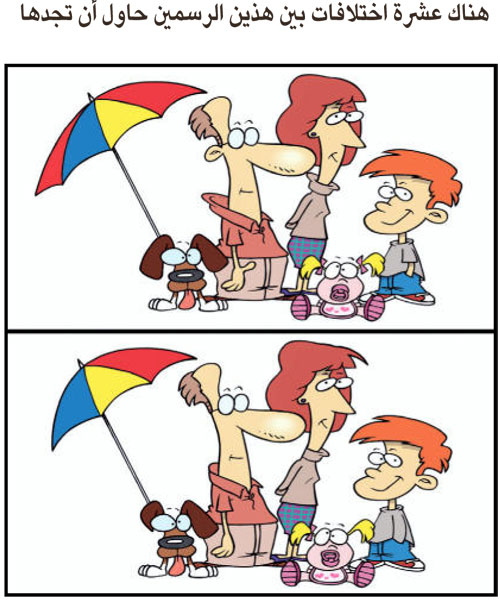 الإختلافات 