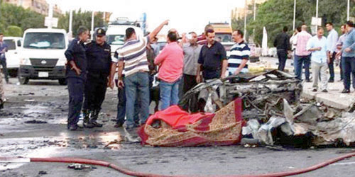  موقع الهجوم الإرهابي الذي استهدف عناصر أمن مصرية