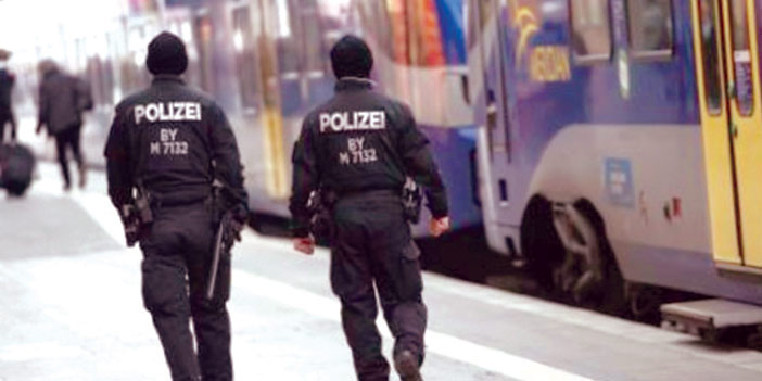    انتشار قوات الشرطة الألمانية بعد حادثة الطعن