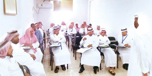  من داخل إحدى محاضرات الدورة