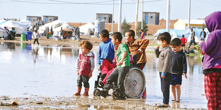   النازحون جراء الحرب في سوريا