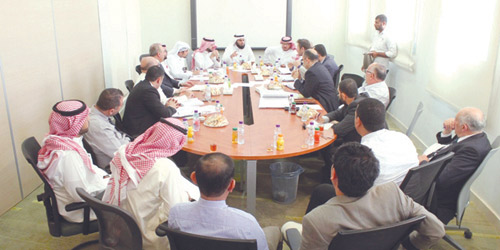   الدكتور الركبان يترأس الاجتماع