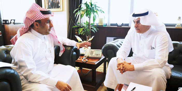  عبدالرحمن الفضلي وعبد العزيز الجاسر