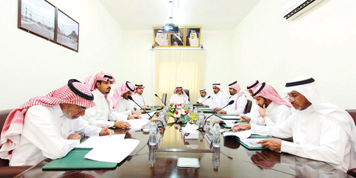  السويلم مترأسا المجلس