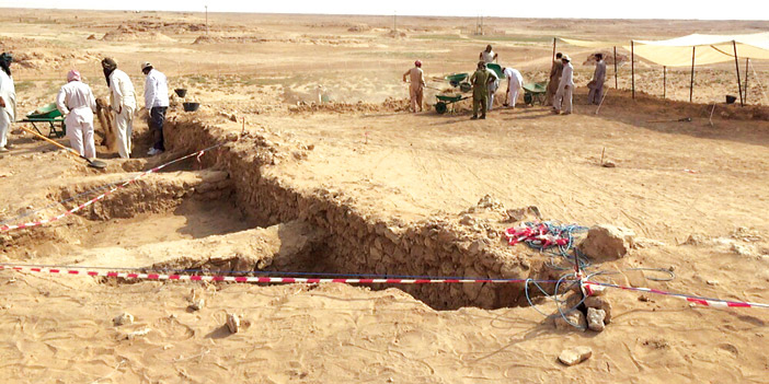  خبراء من هيئة الآثار يعملون على ترميم آثار رفحاء وإحياء تراثها