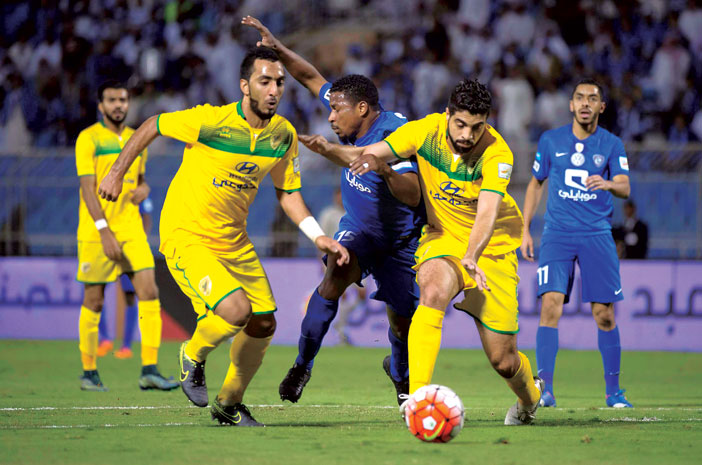   إحدى مواجهات الخليج في دوري جميل