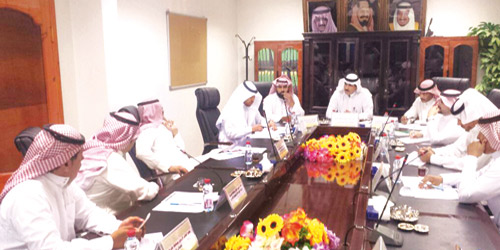  جانب من جلسة بلدي طبرجل