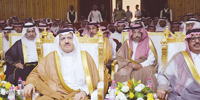   الأمير مشعل خلال الحفل