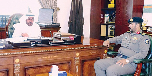   محافظ القريات يستقبل العميد الخميس