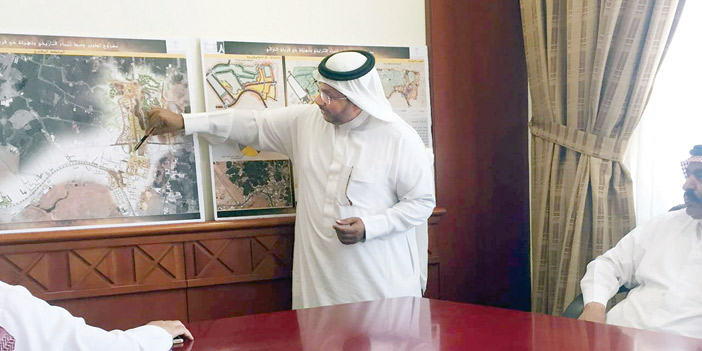 سياحة تبوك تناقش مشروع تطوير وسط تيماء التاريخي 
