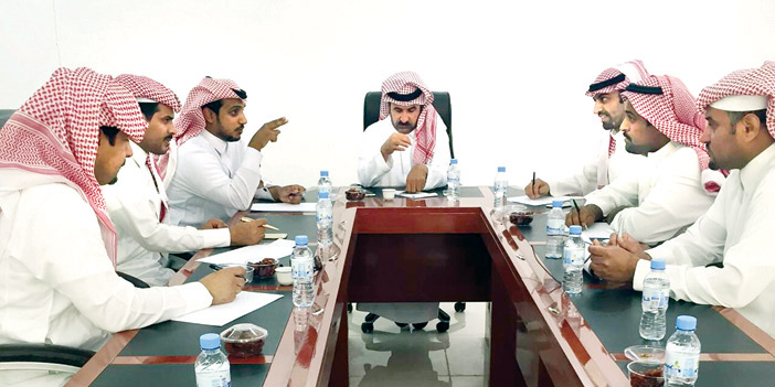   جانب من الاجتماع