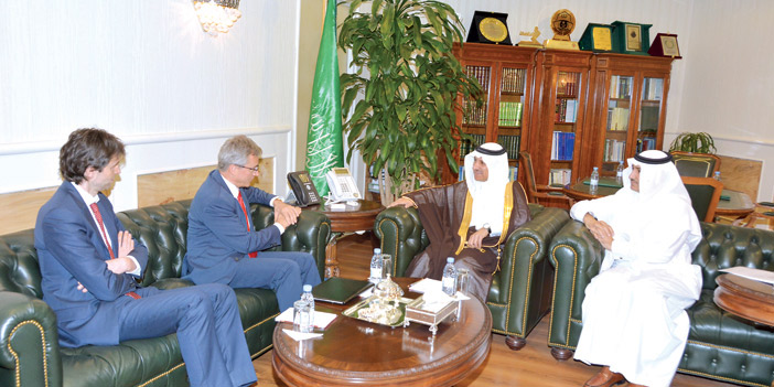   جانب من الاستقبال