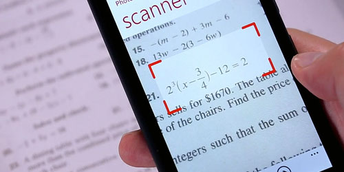 «ماث بيكس» أول تطبيق إلكتروني يحل معادلات رياضية  مكتوبة بخط اليد 