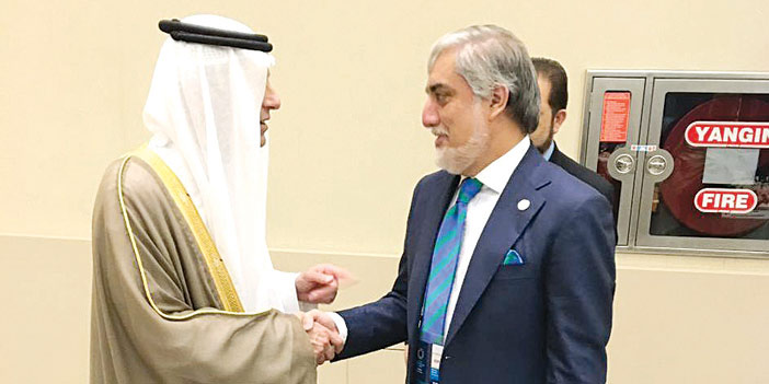   الجبير يلتقي رئيس وزراء أفغانستان
