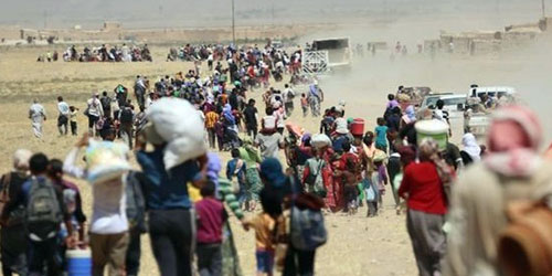 نزوح 500 أسرة ليبية من سرت هروبا من داعش 