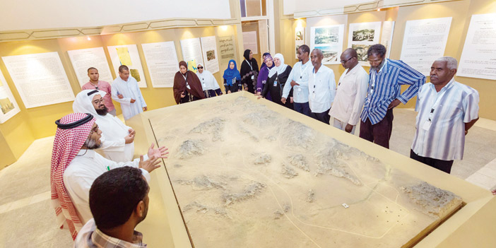  جانب من الزيارة