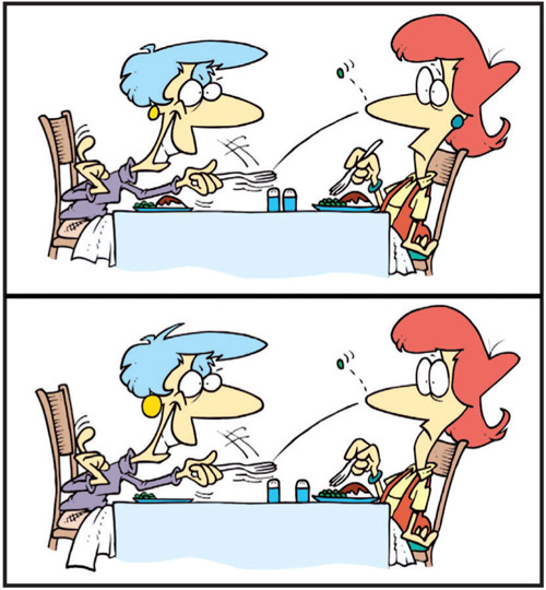 الإختلافات 