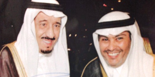   مع خادم الحرمين الشريفين