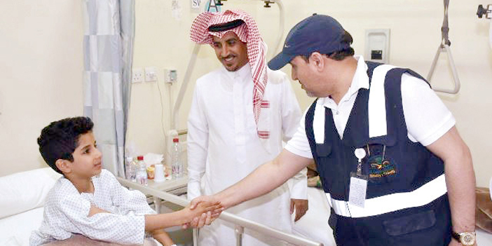   من جولة مدير صحة الطائف