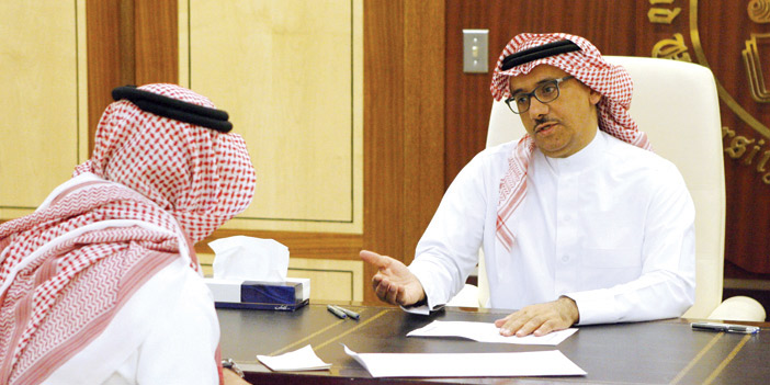مدير جامعة الملك سعود يقف على آخر الاستعدادات لعملية القبول بالجامعة 