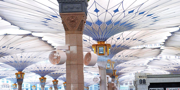   محطة تبريد المسجد النبوي تلطف الأجواء لراحة المصلين والزوار