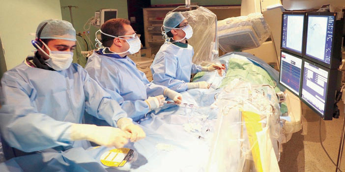  إحدى عمليات مركز القلب في مستشفى د. سليمان الحبيب