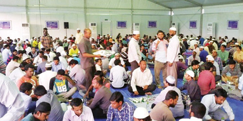  أحد مشروعات تفطير الجاليات