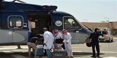 نقل أعضاء متبرع بها عبر طائرة الإخلاء الطبي من مكة المكرمة 