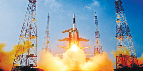  الهند تسعى للاستحواذ على حصة أكبر من سوق الفضاء التجارية