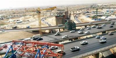 أمانة منطقة الرياض تنفذ أعلى جسر جنوبي العاصمة 