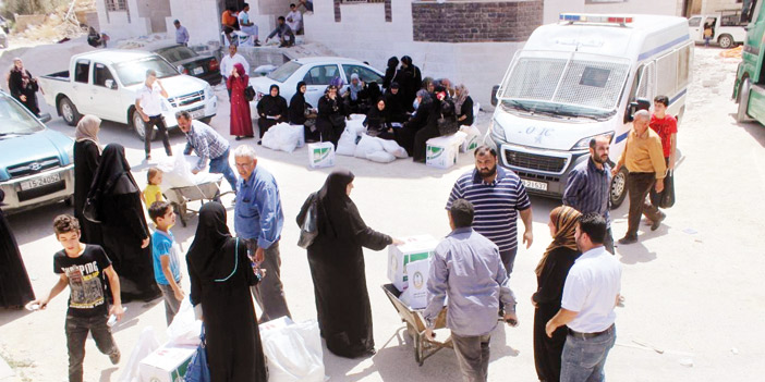 «نصرة الأشقاء» تستهدف 1402 أسرة في لبنان و2400 أسرة في تركيا والداخل السوري 