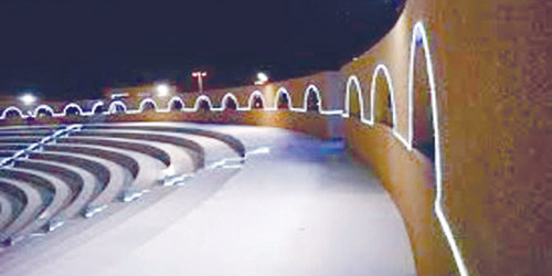 في المدرج الروماني بحديقة المحفل.. والمحافظ يتابع الاستعدادات 