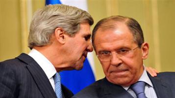 وزير الخارجية الروسي يبحث مع نظيره الأمريكي أزمتي سوريا وأوكرانيا 
