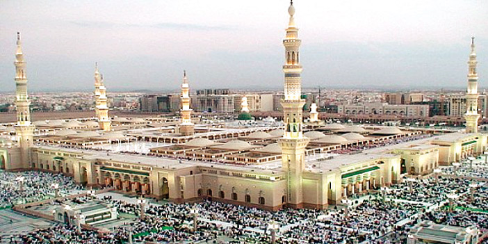  ساحات المسجد النبوي
