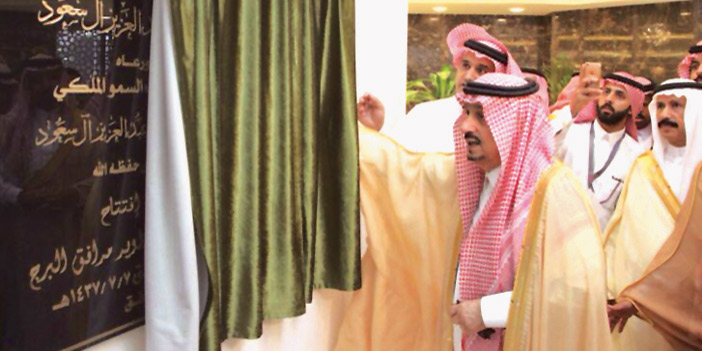 أمير الرياض يفتتح البرج