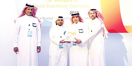 «بحرة للكابلات» المورد المتميّز لعام  2015 للشركة السعودية للكهرباء 