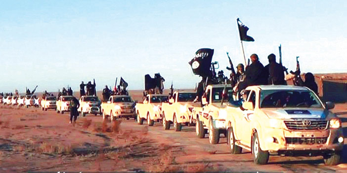 عناصر من تنظيم داعش في ريف تدمر