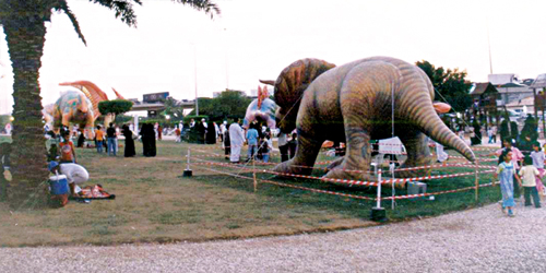   لقطات من بعض الفعاليات في الحدائق