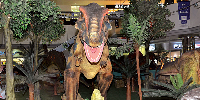 الرياض في معرض الديناصورات إليك قائمة