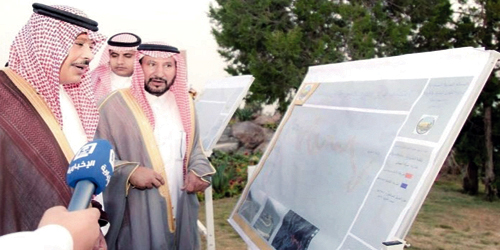   أمير منطقة الباحة يفتتح طريق منتزه الأمير مشاري