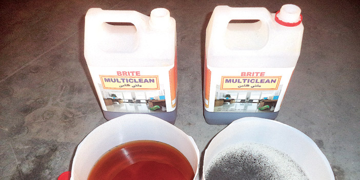  كمية الخمور بعد ضبطها