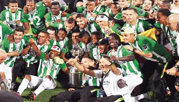 أتلتيكو ناسيونال الكولومبي يتوّج بلقب كوبا ليبرتادوريس للمرة الثانية في تاريخه 