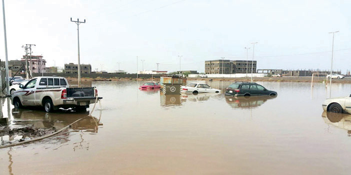 لقطات للأمطار التي شهدتها محافظات منطقة جازان