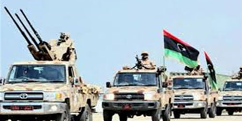 الجيش الليبي يحبط هجومًا انتحاريًا غرب بنغازي 