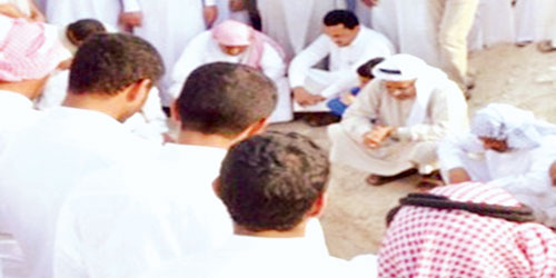   صورة من تشييع ودفن الرقيب العواد