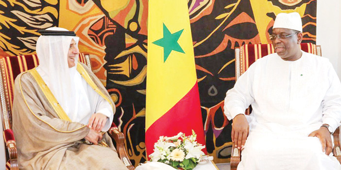 الرئيس السنغالي يستقبل وزير الخارجية 